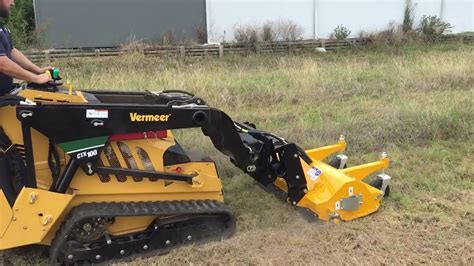 mini skid steer mower|mulcher for mini skid steer.